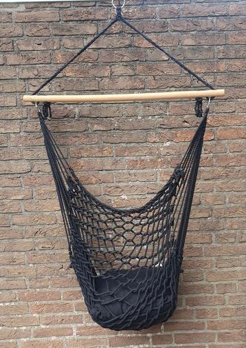 Hangmat hangstoel zwart macrame
Belasting maximaal 120 kg beschikbaar voor biedingen