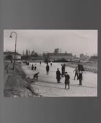 Zaandam Schaatsen Winter bij de Vaart einde Blauwepad Foto, Verzenden, 1940 tot 1960, Ongelopen, Noord-Holland