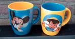 2 mokken Mikey en Pinocchio Disneyland, Ophalen, Zo goed als nieuw, Servies