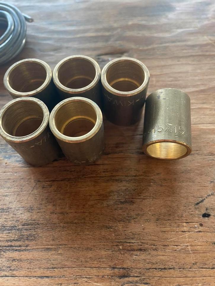 Messing soldeer hulpstukken, Doe-het-zelf en Verbouw, Overige Doe-het-zelf en Verbouw, Zo goed als nieuw, Ophalen