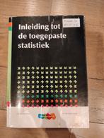 Inleiding tot de toegepaste statistiek - J.H. Blankespoor, Ophalen of Verzenden, Zo goed als nieuw, Wiskunde B, J.H. Blankespoor