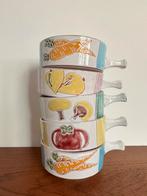 SchaaltjesVintage Set van 5 Soep Dessert, Ophalen of Verzenden, X, Overige stijlen, Glas