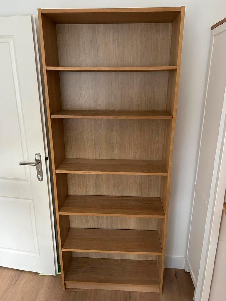 IKEA billy boekenkast bruin, Huis en Inrichting, Kasten | Boekenkasten, Zo goed als nieuw, 50 tot 100 cm, 200 cm of meer, 25 tot 50 cm