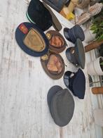 9x heren uniformpet militaire pet, Ophalen of Verzenden