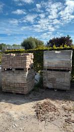 Gebruikte BKK’s gestapeld op pallet, Tuin en Terras, Tegels en Klinkers, Ophalen, Gebruikt, Klinkers, 10 m² of meer