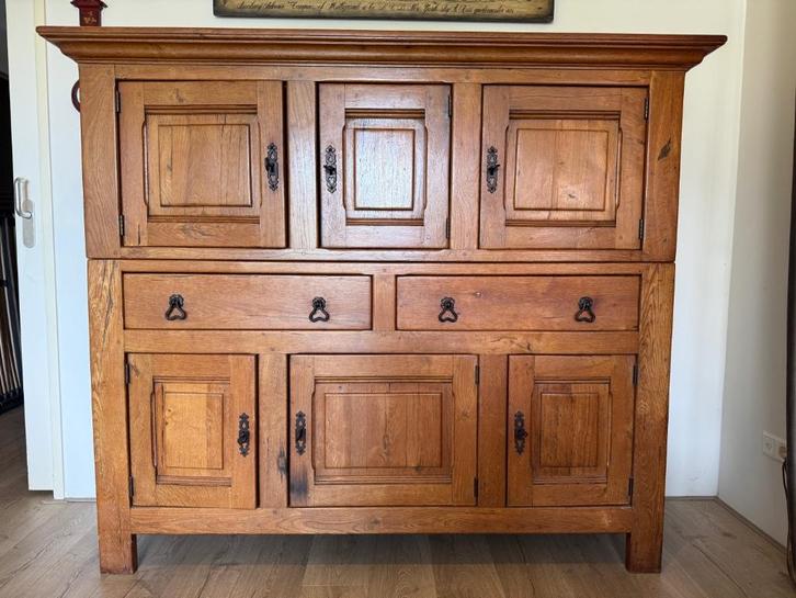 Prachtige antieke eikenhouten kast, Antiek en Kunst, Antiek | Meubels | Kasten, Ophalen