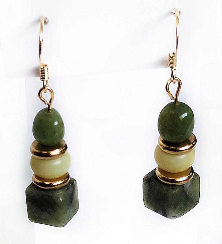 Oorhangers met natuursteen, Sieraden, Tassen en Uiterlijk, Edelstenen, Nieuw, Ophalen of Verzenden