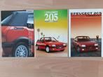Peugeot 205 Cabriolet    3 folders, Nieuw, Ophalen of Verzenden, Peugeot, Peugeot