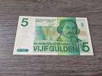 Bijna UNC biljet 5 gulden Vondel, 1973, Postzegels en Munten, Bankbiljetten | Nederland, Ophalen of Verzenden, 5 gulden