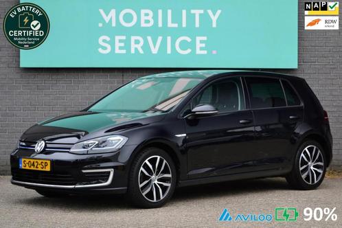 Volkswagen E-Golf E-DITION AUT Vir cockpit Leder Clima ACC L, Auto's, Volkswagen, Bedrijf, Te koop, Golf, ABS, Adaptive Cruise Control