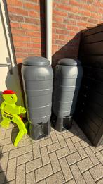 100 liter regenton, Tuin en Terras, Regentonnen, 75 tot 150 liter, Ophalen, Zo goed als nieuw, Kunststof