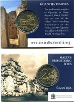 2 Euro Malta 2016 - Ggantija - BU Coincard met Muntteken MDP, Postzegels en Munten, Munten | Europa | Euromunten, Verzenden, Malta