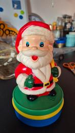 Vintage kerstman, muziek en lichtje, Ophalen of Verzenden