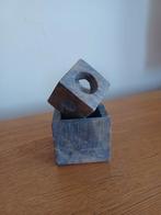 Kleine kandelaar wereldwinkel kizisteen 5/6cm ., Ophalen of Verzenden, Overige materialen, Minder dan 25 cm