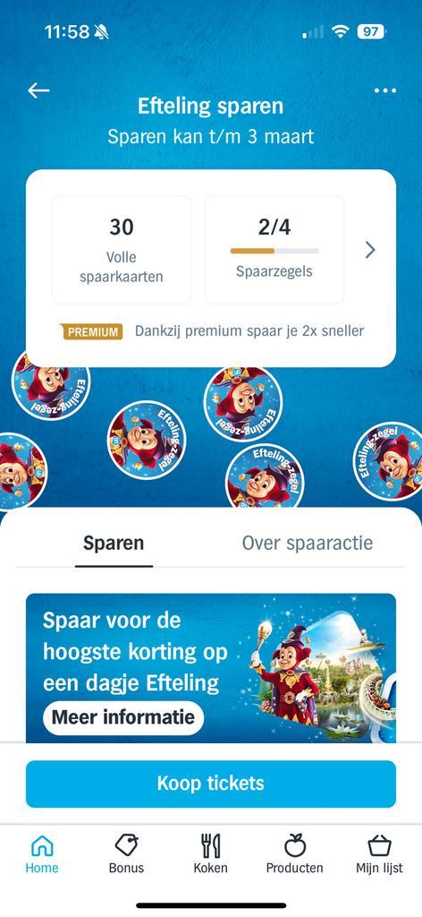 Efteling kaartjes met korting, Tickets en Kaartjes, Recreatie | Pretparken en Attractieparken, Drie personen of meer, Kortingskaart