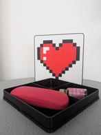 Witte Retro Pixel Hart Bewaardoos, Ophalen of Verzenden, Huis en Inrichting