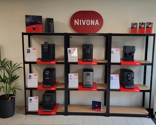 Nivona koffievolautomaten winkel Koffieservice moes, Witgoed en Apparatuur, Koffiezetapparaten, Zo goed als nieuw, Koffiemachine