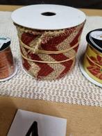 decoratie lint 5 rollen [a983], Diversen, Ophalen of Verzenden, 'T Olde Gre-j, Info@toldegrej.nl, Endepoelstraat 20f Didam