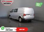 Volkswagen Transporter T6.1 2.0 TDI 150 pk L2 DC Dubbel Cabi, Auto's, Stof, Gebruikt, 4 cilinders, 150 pk