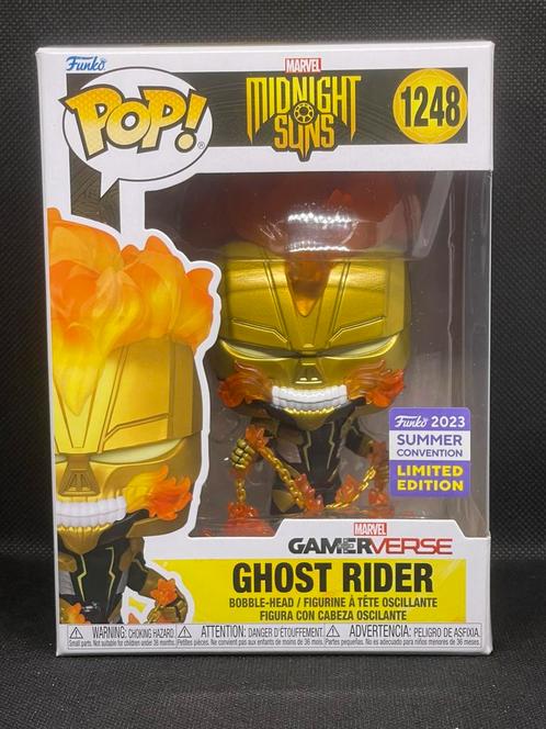 Funko Pop! Ghost Rider #1248 - Midnight Suns, Verzamelen, Poppetjes en Figuurtjes, Nieuw, Ophalen of Verzenden