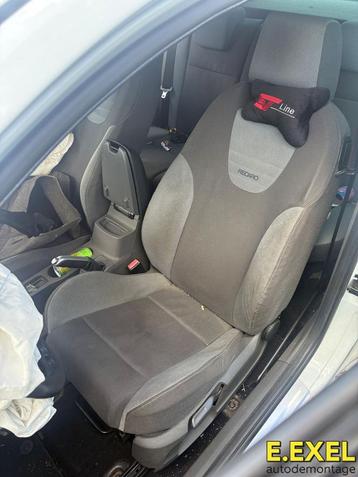 Recaro Stoel Links voor Ford Focus 2 2.5 ST 2005-12 kuip beschikbaar voor biedingen