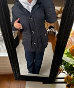 Airforce 4 pocket parka herringbone - Dark Navy Blue M, Kleding | Dames, Jassen | Winter, Airforce, Blauw, Ophalen of Verzenden