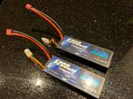 2x ZEEE 2s 5200mah 100c lipo accu, Ophalen of Verzenden, Zo goed als nieuw, Overige schalen, Onderdeel