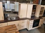 Rechte keuken met kastenwand gedemonteerd, Huis en Inrichting, Keuken | Complete keukens, Ophalen, Gebruikt, Enkelwandige keuken
