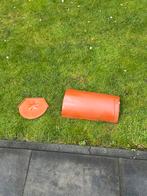 Roben Nokpan + Eindplaat Rood Engobe. - Nieuw, Doe-het-zelf en Verbouw, Dakpannen en Dakbedekking, Steen of Klei, Nieuw, Ophalen of Verzenden