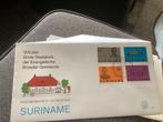 No2410 Suriname E023 anders geplakt Heb ook van Nderland jaa, Postzegels en Munten, Postzegels | Eerstedagenveloppen, Ophalen