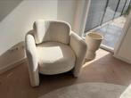 Riviera maison fauteuil boucle, Ophalen, Zo goed als nieuw, 75 tot 100 cm