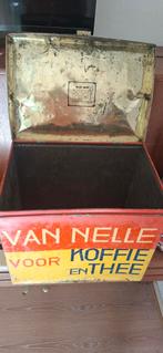 Antieke Van Nelle Koffiebak, Antiek en Kunst, Antiek | Emaille, Ophalen of Verzenden