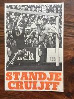 Voetbal artikel Standje Cruijff januari 1971 / Ajax, Verzamelen, Sportartikelen en Voetbal, Ophalen of Verzenden, Gebruikt, Ajax