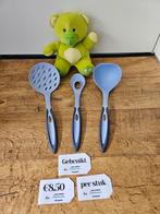 Tupperware blauw keukengerei €8,50 per stuk, Huis en Inrichting, Keuken | Tupperware, Ophalen of Verzenden, Gebruikt, Blauw, Overige typen