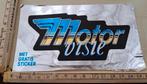 Vintage sticker Motor visie wegmotor motorcross motorrace, Ophalen of Verzenden, Zo goed als nieuw