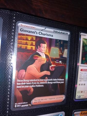 Giovanni's Charisma 204/165 Scarlet & Violet 151 ~pack fresh beschikbaar voor biedingen