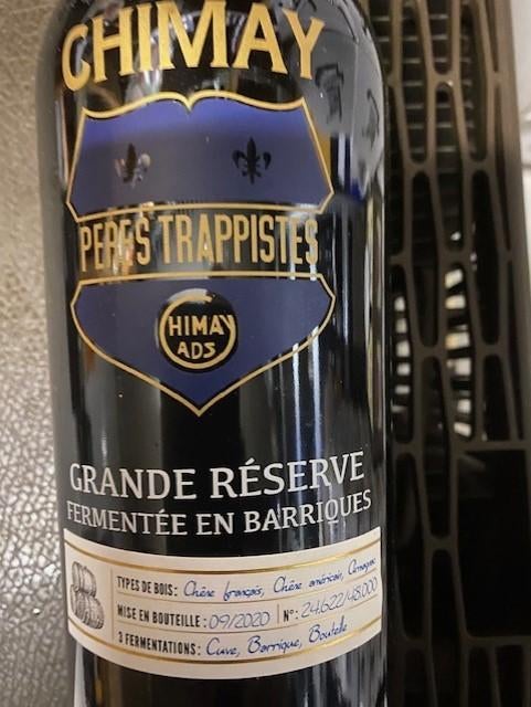 Chimay grande reserve vieillie en barriques 75 cl, Ophalen of Verzenden, Nieuw, Flesje(s), Overige merken