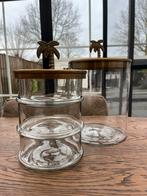 Riviera maison voorraadpotten palm, Ophalen of Verzenden