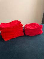 Optidee gastendoekjes - 30 stuks  gebruikt, Ophalen of Verzenden, Gebruikt, Rood, Gastendoekje
