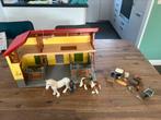 Schleich paardenstal 42485, Ophalen of Verzenden, Zo goed als nieuw