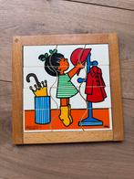 Vintage Educo Houten Puzzel, Ophalen of Verzenden