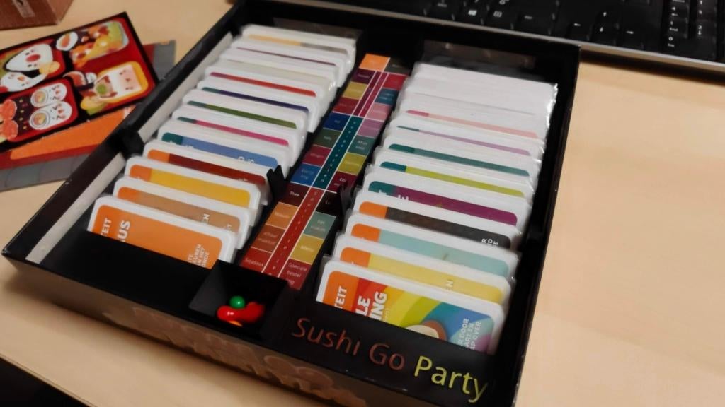 3D insert voor Sushi Go Party!, Hobby en Vrije tijd, Gezelschapsspellen | Bordspellen, Vijf spelers of meer, Ophalen of Verzenden