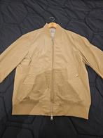 Woolrich Bomberjack - Beige - Maat M, Kleding | Heren, Jassen | Zomer, Maat 48/50 (M), Beige, Ophalen of Verzenden, Zo goed als nieuw