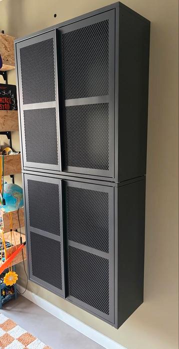 IKEA Ivar kast metaal 2 stuks - afbeelding 3