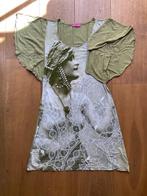 Leuk zomerjurkje groen met mooi vallende mouw 38/40, Kleding | Dames, Maat 38/40 (M), Wings of Wonders, Ophalen of Verzenden, Zo goed als nieuw