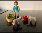 Playmobil 4765 boer met schapen, Kinderen en Baby's, Speelgoed | Playmobil, Ophalen of Verzenden, Zo goed als nieuw, Complete set