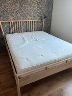 Ikea Bjorksnas bedframe, 160 cm, Ophalen, Tweepersoons, Zo goed als nieuw, 160 cm