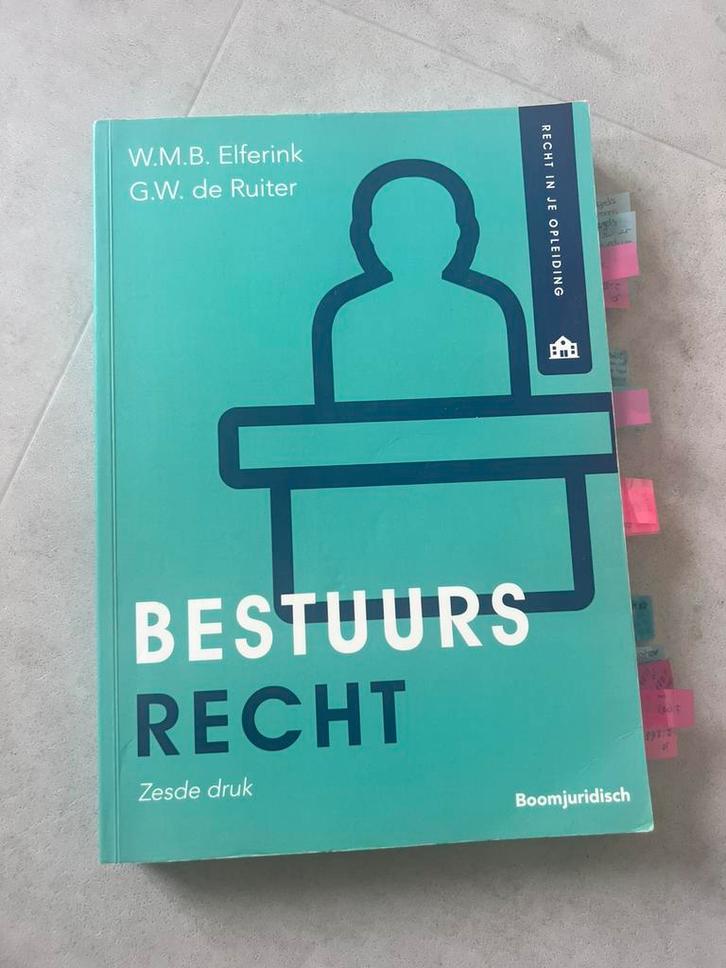 W.M.B. Elferink - Bestuursrecht, Boeken, Wetenschap, Zo goed als nieuw, Sociale wetenschap, Ophalen of Verzenden