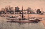 Tiel - Waalkade vanaf het water met pont? (gel. 1917), Ophalen of Verzenden, Voor 1920, Gelopen, Gelderland