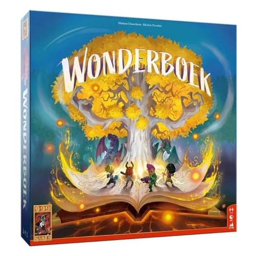 Wonderboek - Bordspel, Hobby en Vrije tijd, Gezelschapsspellen | Bordspellen, Zo goed als nieuw, Ophalen of Verzenden